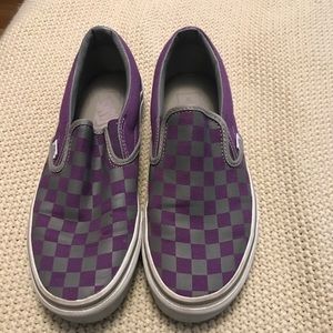 Checkered Vans